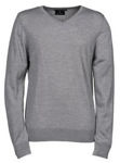 Afbeeldingen van TJ sweater v-neck light grey