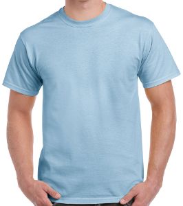 Afbeeldingen van Gildan t-shirt light blue