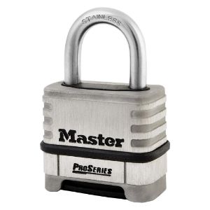 Afbeeldingen van Masterlock hangslot RVS 1174D