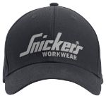 Afbeeldingen van Snickers Workwear Cap met Logo 9041 zwart