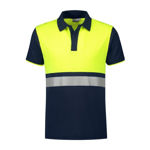 Afbeeldingen van Santino Polo Hamburg navy/fluor yellow