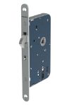 Afbeeldingen van ASSA ABLOY Schuifdeurslot, badkamer 2488, doornmaat 60 mm, wc8x72, ronde hoek, rvs