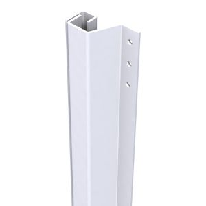 Afbeeldingen van SecuStrip Anti inbraakstrip buitendraaiend Plus, 2300 mm, terugligging 0-6 mm, voor achterdeuren, wit, ral 9010 