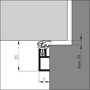 Afbeeldingen van Ellen Tochtprofiel ARP+ 230cm