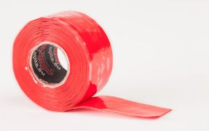 Afbeeldingen van Afdichtingsbandages Resq 25.4 mm, 3.65 meter, zelfhechtend, rood, siliconen