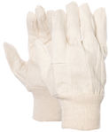 Afbeeldingen van Keperdoek handschoen tricot manchet maat 10