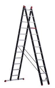 Afbeeldingen van Altrex Aluminium ladder (gecoat) - 2-delig reform Mounter 2x12