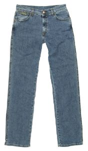 Afbeeldingen van Wrangler Blauw spijkerbroek Texas Stretch W32-L36