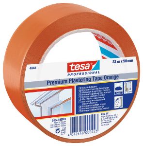 Afbeeldingen van tesa® Premium Bepleisteringstape 4843 50mm x 33m