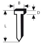 Afbeeldingen van Bosch Nagel type 47 1,8x16mm