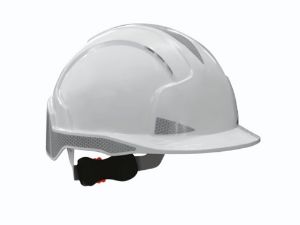 Afbeeldingen van JSP Helm Evolite CR 2 Wit + refelctie en ventilatie