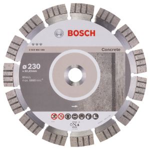 Afbeeldingen van Bosch Diamantdoorslijpschijf Best for Concrete 230