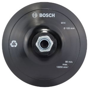 Afbeeldingen van Bosch Steunschijf met klithechtsysteem 125mm