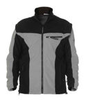 Afbeeldingen van Hydrowear fleecejack Kingston zwart/grijs 3XL