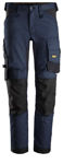 Afbeeldingen van Snickers Workwear AllroundWork, Stretch Werkbroek 6341 Navy / zwart 100