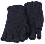 Afbeeldingen van OXXA Basic Handschoen Knitter 14-371 zonder vingertoppen blauw 10/XL