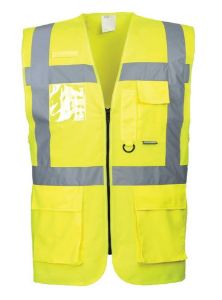 Afbeeldingen van Portwest veiligheidsvest EN471 fluor geel