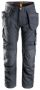 Afbeeldingen van Snickers Workwear AllroundWork, Werkbroek met holsterzakken 6201 Staalgrijs 52