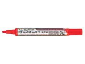 Afbeeldingen van Maxiflo Merkpen NLF50 1,5-3mm rood