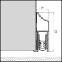 Afbeeldingen van Ellen Cassette t.b.v. automatische valdorpel ELEGANCE CASSETTE 1000 VOM1