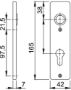 Afbeeldingen van HOPPE Kortschild 202KP, pc72, f2