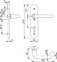 Afbeeldingen van HOPPE Deurkrukgarnituur Paris 138L/3056RF-3 pc72 F1