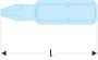Afbeeldingen van Facom Bit pozidriv END.2 tbv slagschrdr 5/16" pzd2