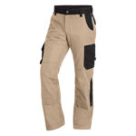 Afbeeldingen van Fhb broek bruno beige/zwart