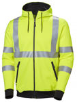 Afbeeldingen van Helly Hansen hooded vest Addvis fluor geel