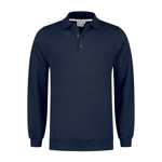 Afbeeldingen van Santino polosweater Ramon marineblauw