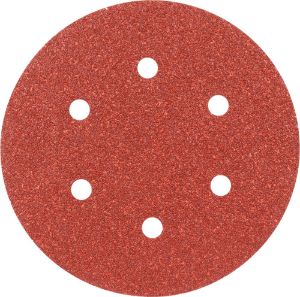 Afbeeldingen van Kelfort Klitschuurschijf 150mm k60 rood