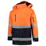 Afbeeldingen van Tricorp safety parka ISO20471 bicolor fluor oranje/marine