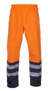 Afbeeldingen van Hydrowear regenbroek Vancouver fluor oranje/marine