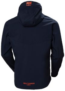 Afbeeldingen van Helly Hansen 74140 Chelsea Hooded Softshell blauw L