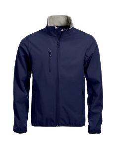 Afbeeldingen van Clique Softshell jack 020910 - Basic Softshell navy 5XL