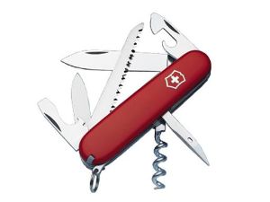 Afbeeldingen van Zakmes, Victorinox, SwissArmy, Camper 13 functies rood