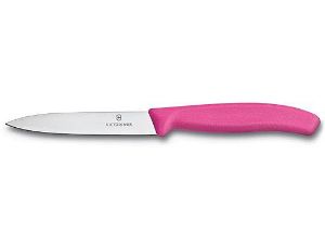 Afbeeldingen van Office-/groentemes, Victorinox, SwissClassic, rvs/roze PP 10cm