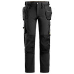 Afbeeldingen van Snickers Workwear AllroundWork, Full Stretch Werkbroek met Holsterzakken zwart