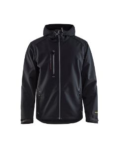 Afbeeldingen van Blåkläder Softshell Jack 4949 Zwart/zilver S