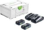 Afbeeldingen van Festool Energie set SYS 18V 2x4,0/TCL6DUO