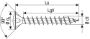 Afbeeldingen van SPAX Spaanplaatschroef, bolverzonken kop, t20, rvs a2, 4.0 x 45 mm