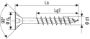 Afbeeldingen van SPAX Spaanplaatschroef, 6.0 x 90 mm, t30, platkop, deeldraad gegalvaniseerd, verzinkt