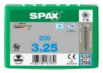 Afbeeldingen van SPAX Spaanplaatschroef, 3.0 x 25 mm,torx 10, rvs a2