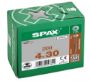 Afbeeldingen van SPAX Corpusschroef achterwandschroef T-STAR plus staal T20 4 x 30