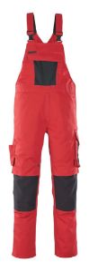 Afbeeldingen van MASCOT® Amerikaanse overall met kniezakken 12069 rood/zwart 54