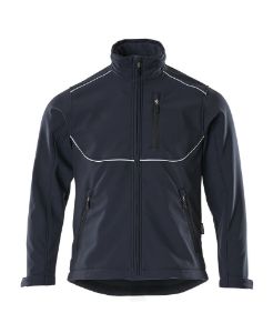 Afbeeldingen van MASCOT® Softshell jas 10001 tampa donker marine blauw 4XL