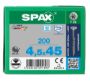 Afbeeldingen van SPAX Spaanplaatschroef verzonken kop T-STAR plus rvs A2 4,5x45mm