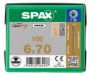 Afbeeldingen van SPAX Stelschroef platkop T-STAR plus staal T30 PK  6.0 x 70