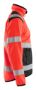 Afbeeldingen van Blåkläder Softshell jack High Vis 4877 rood/zwart 4XL