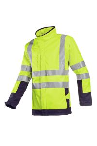 Afbeeldingen van Sioen softshell playford fluor geel/marine XS